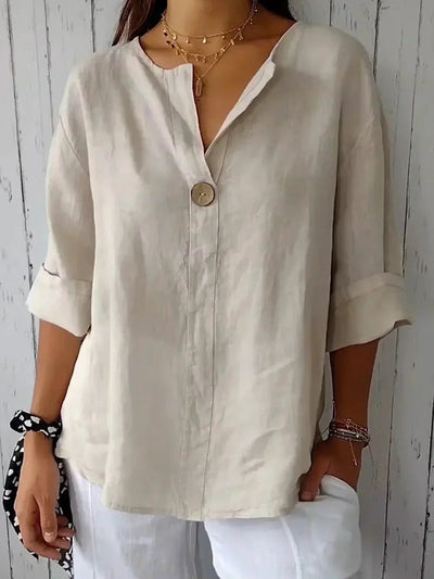 Sofia | Blusa donna comfort chic – Eleganza immediata e Look raffinato per tutti i giorni