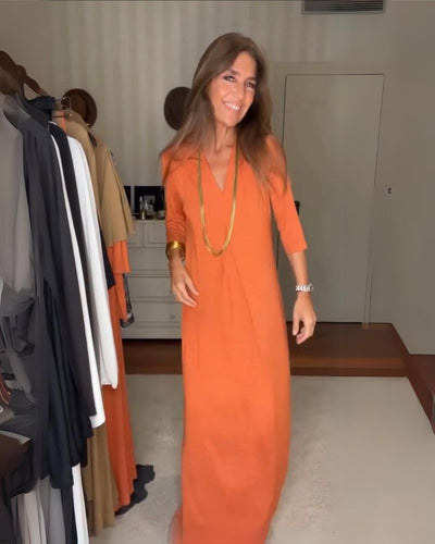 PAMELA | Abito Casual con Eleganza Senza Tempo e Comfort Fluttuante
