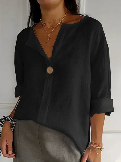 Sofia | Blusa donna comfort chic – Eleganza immediata e Look raffinato per tutti i giorni