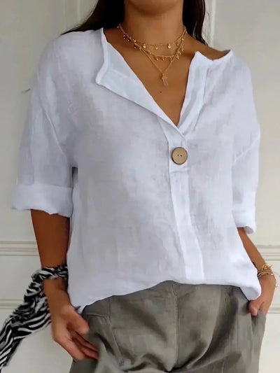 Sofia | Blusa donna comfort chic – Eleganza immediata e Look raffinato per tutti i giorni