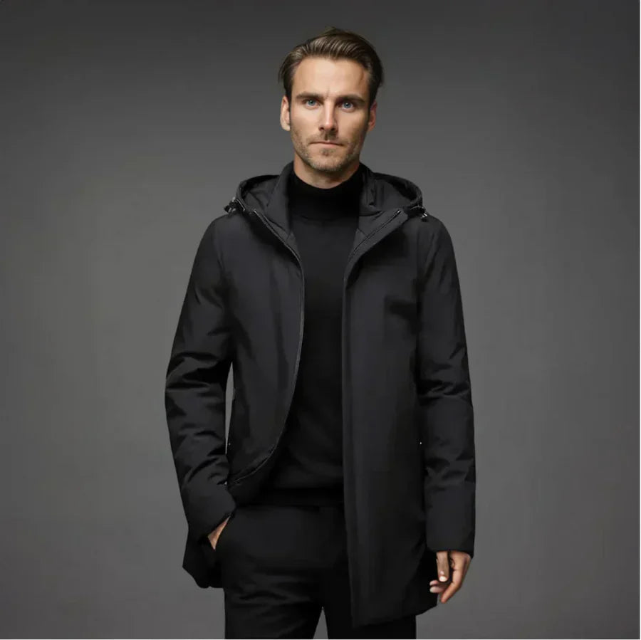 EVEREST | Giacca Moderna e Calda con Cappuccio