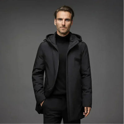 EVEREST | Giacca Moderna e Calda con Cappuccio