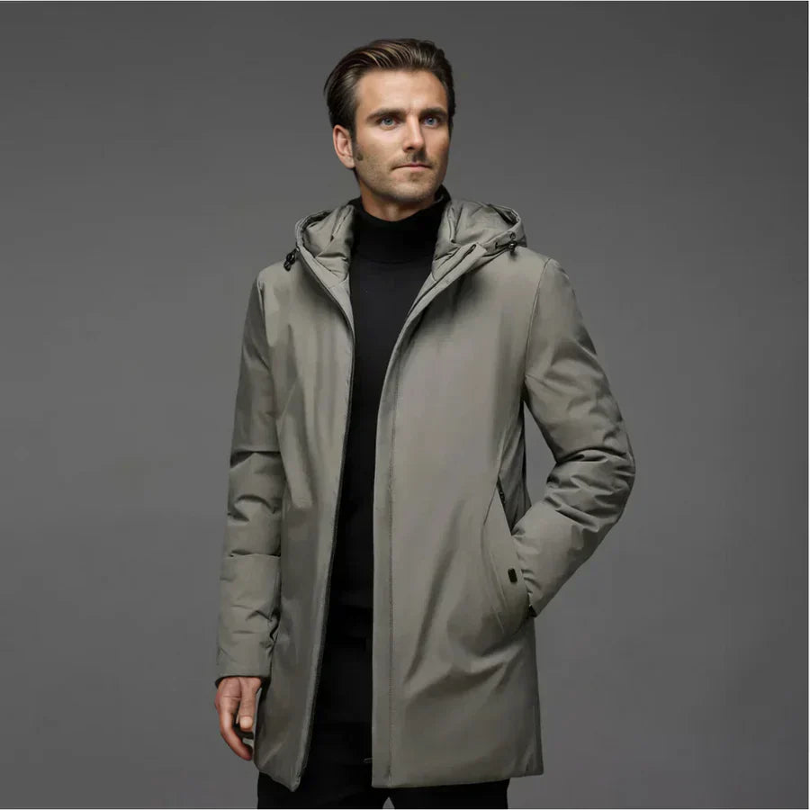 EVEREST | Giacca Moderna e Calda con Cappuccio