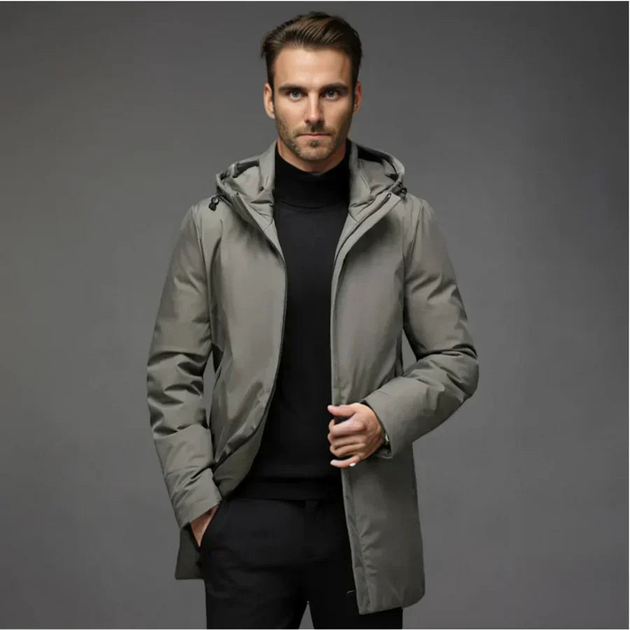 EVEREST | Giacca Moderna e Calda con Cappuccio