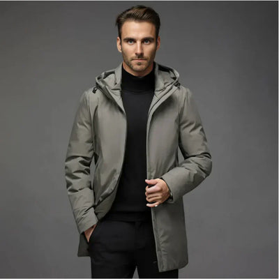 EVEREST | Giacca Moderna e Calda con Cappuccio