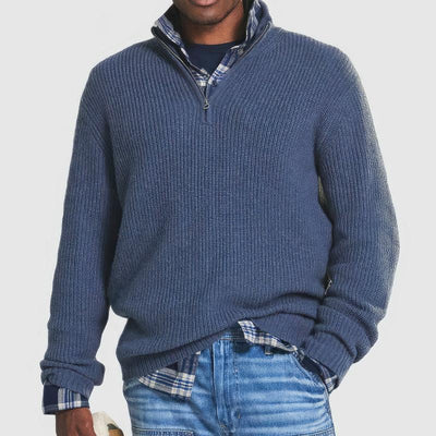 Finn | Maglione elegante con collo a zip