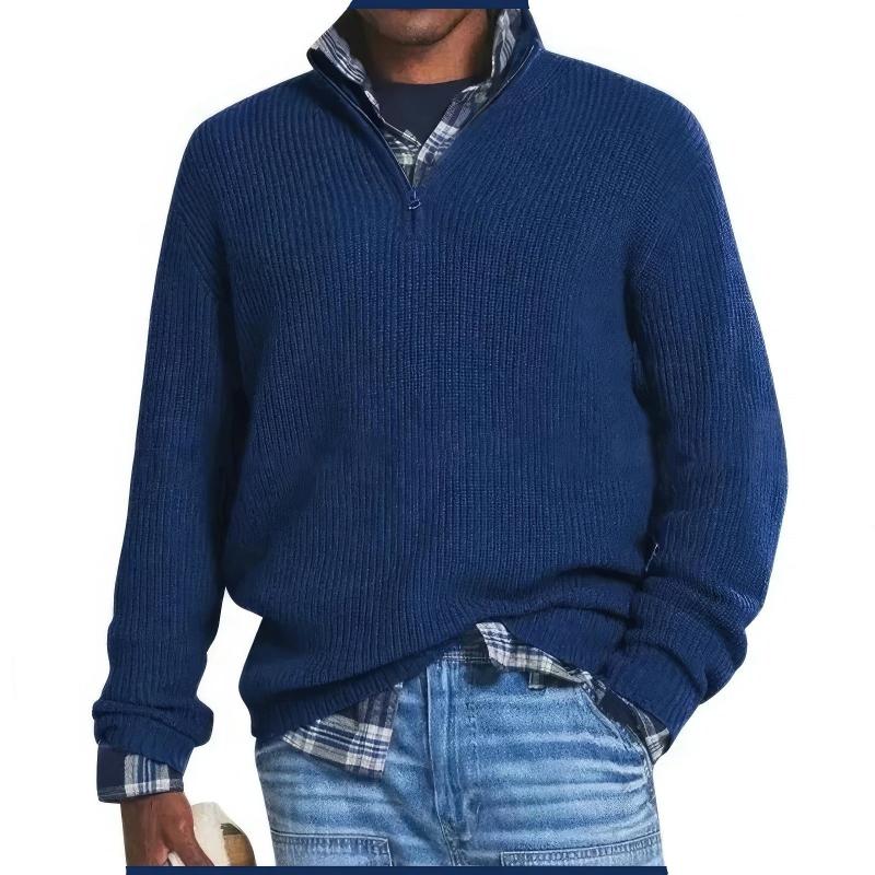 Finn | Maglione elegante con collo a zip