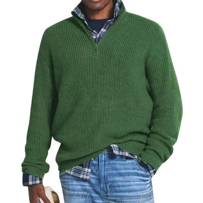 Finn | Maglione elegante con collo a zip