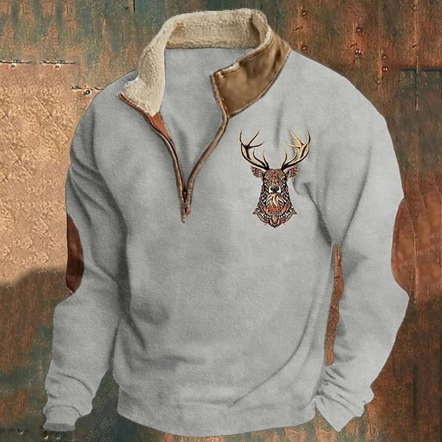 Hunter | Pullover elegante e caldo con collo a zip