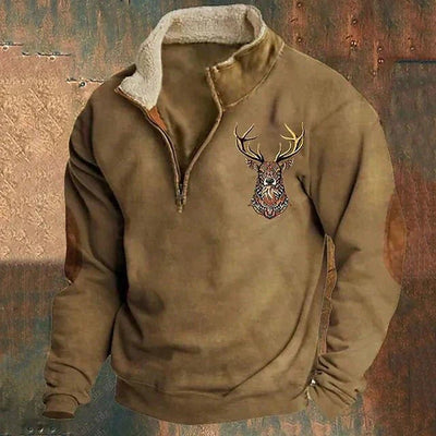 Hunter | Pullover elegante e caldo con collo a zip
