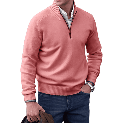 JERSEY | Maglione invernale zip confortevole ed elegante