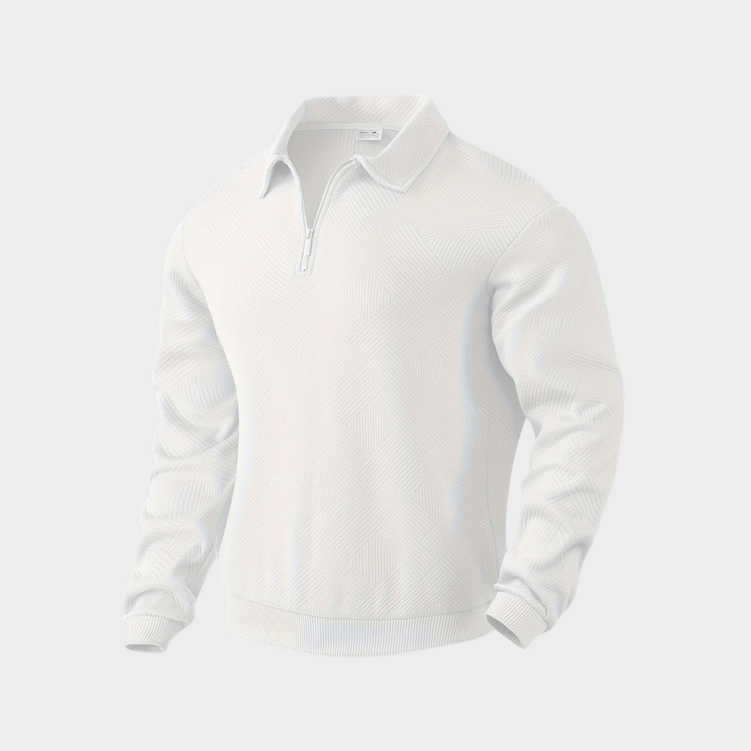 MILO | Maglione Jacquard Elegante e Confortevole