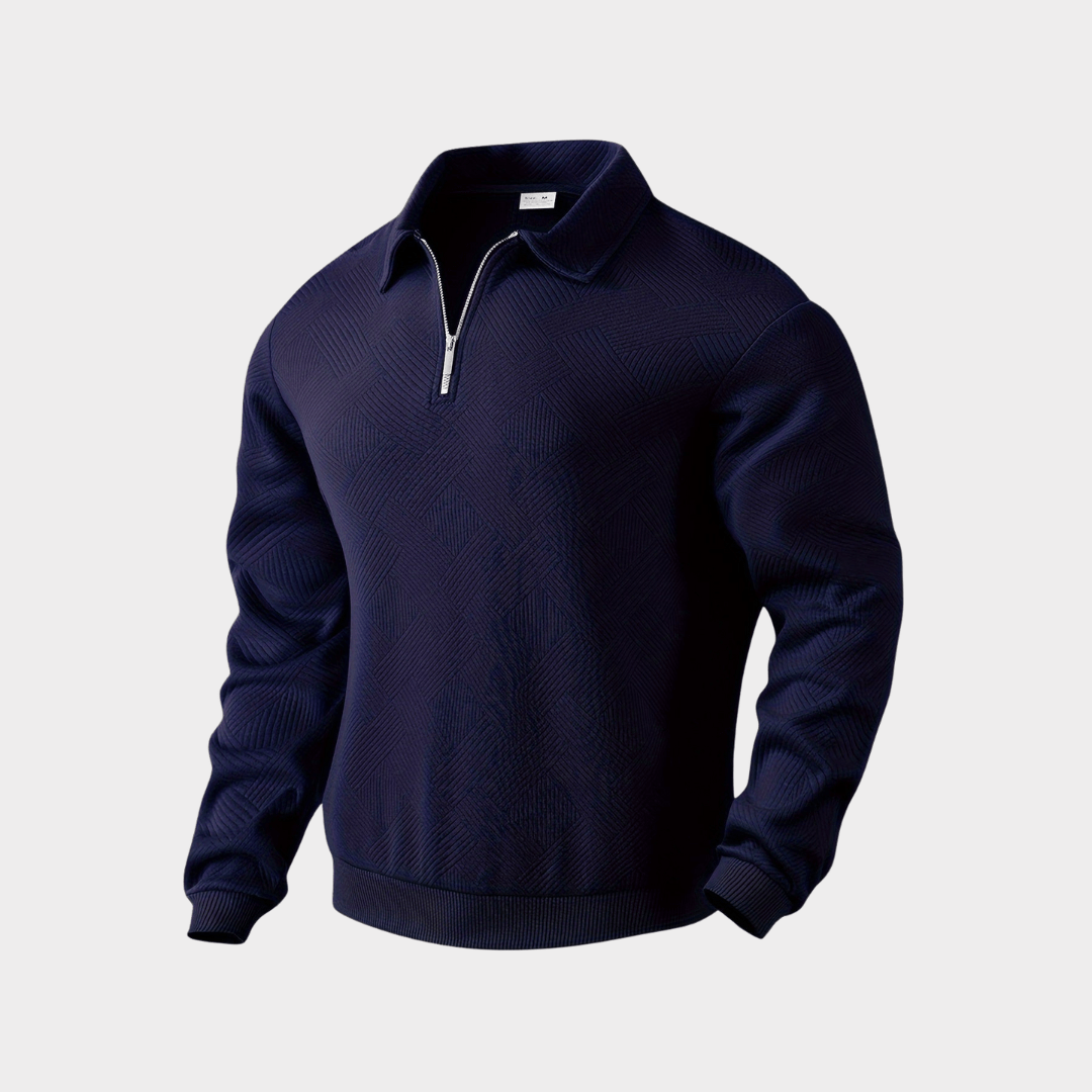 MILO | Maglione Jacquard Elegante e Confortevole
