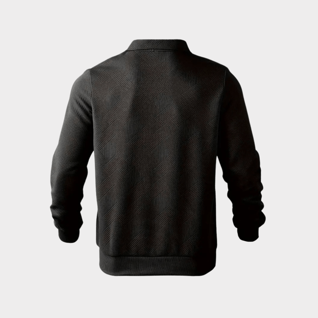 MILO | Maglione Jacquard Elegante e Confortevole