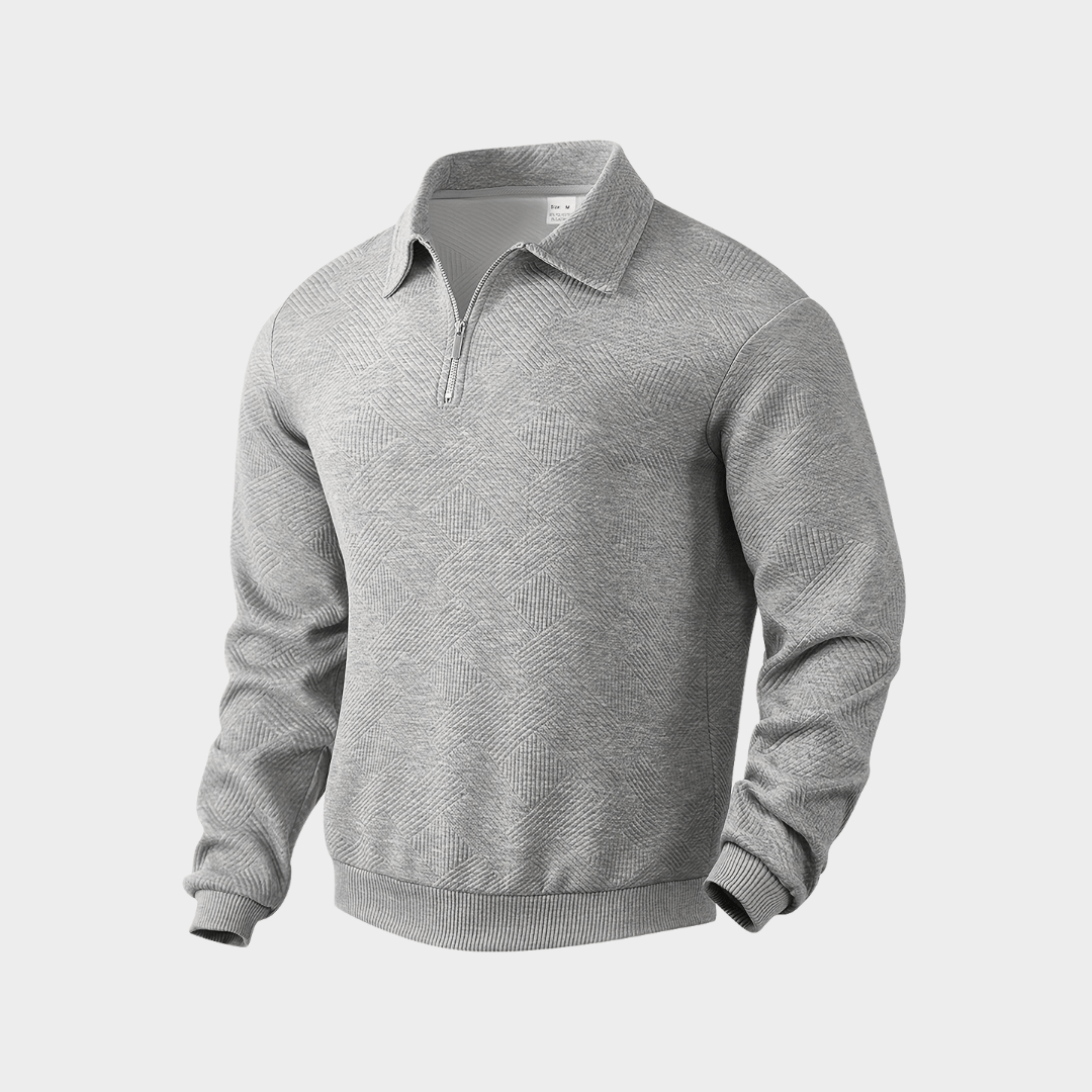 MILO | Maglione Jacquard Elegante e Confortevole