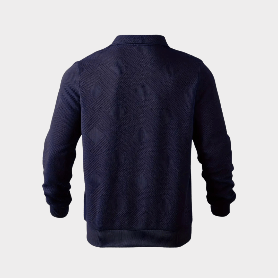 MILO | Maglione Jacquard Elegante e Confortevole