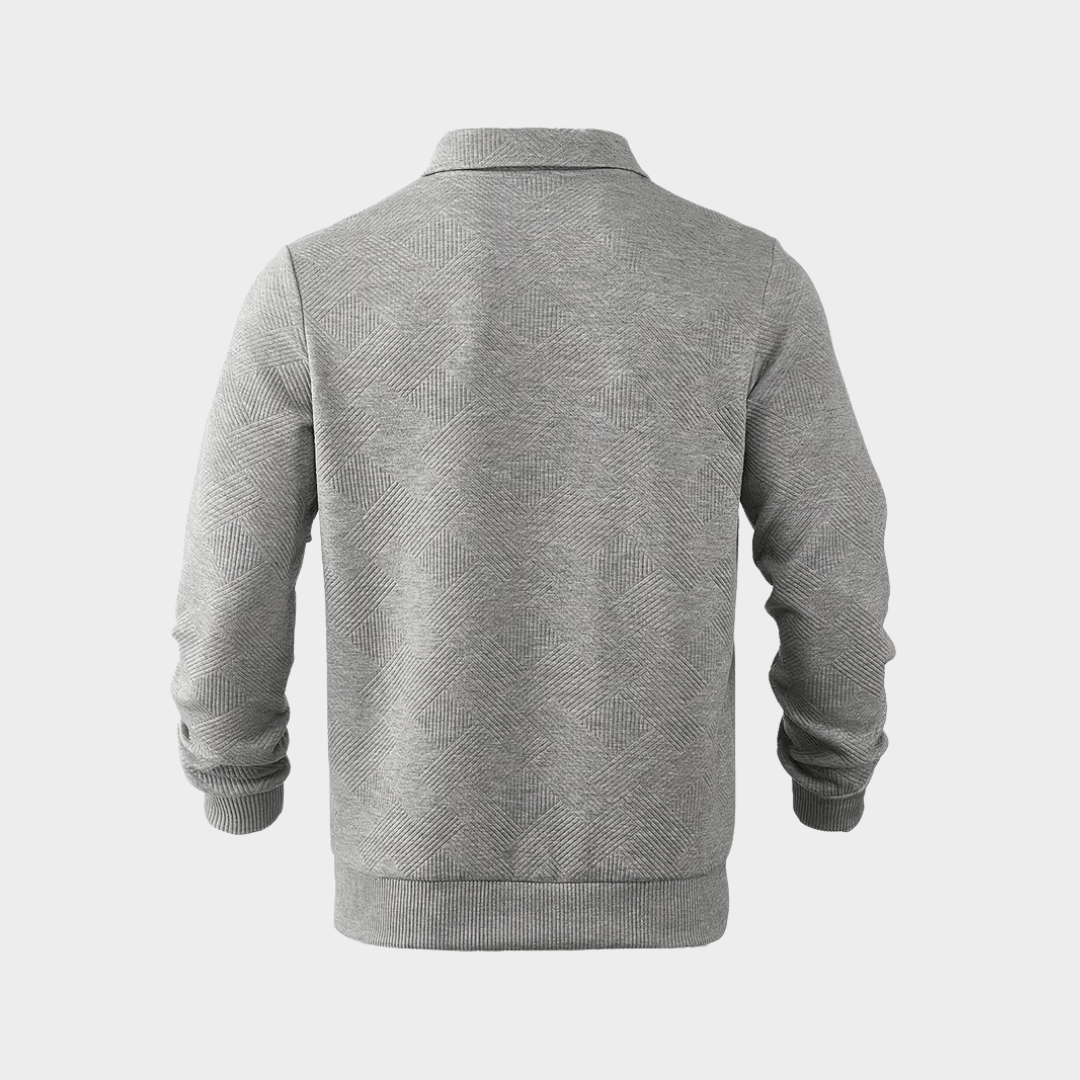 MILO | Maglione Jacquard Elegante e Confortevole