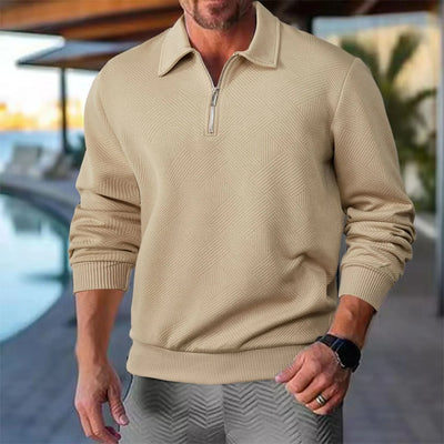 MILO | Maglione Jacquard Elegante e Confortevole