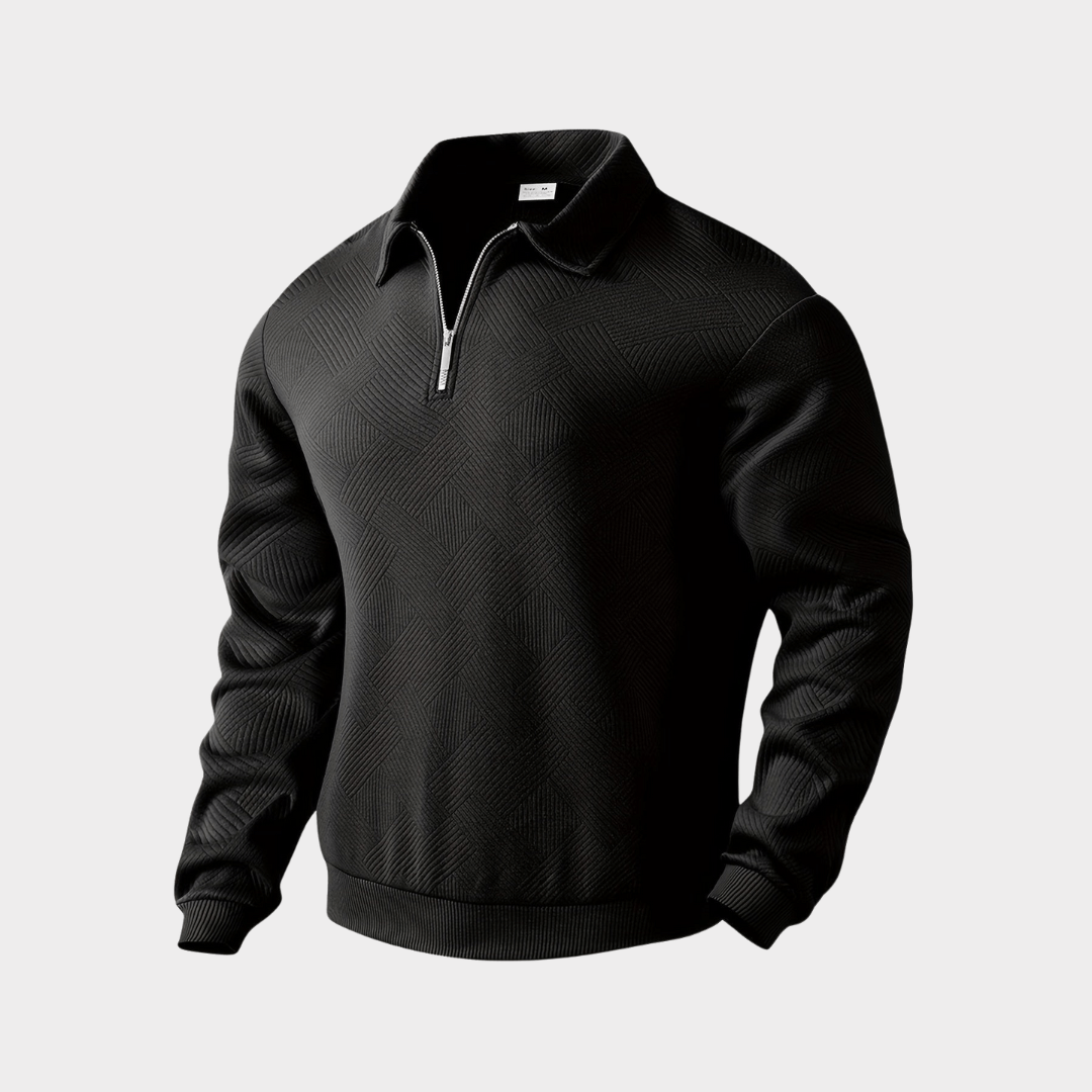 MILO | Maglione Jacquard Elegante e Confortevole