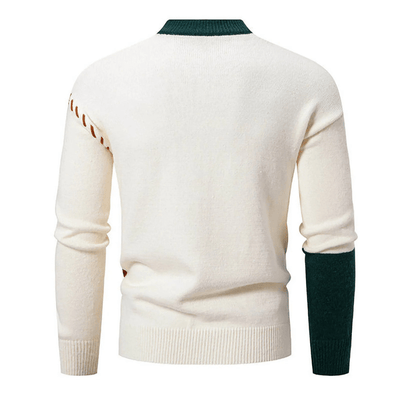 Patchwork | Maglione invernale elegante e alla moda