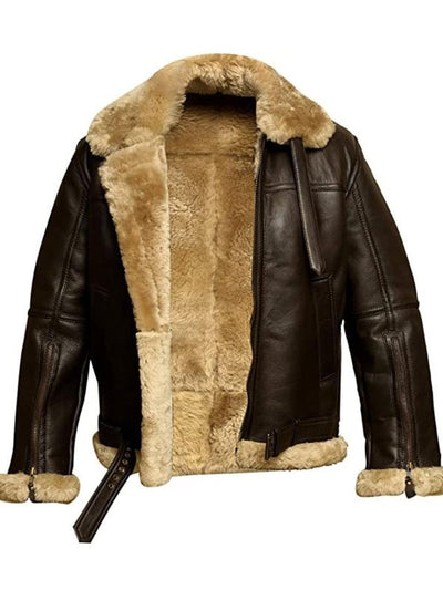ROCKY | Giacca in pelle elegante e calda per l'inverno