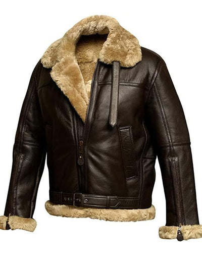 ROCKY | Giacca in pelle elegante e calda per l'inverno